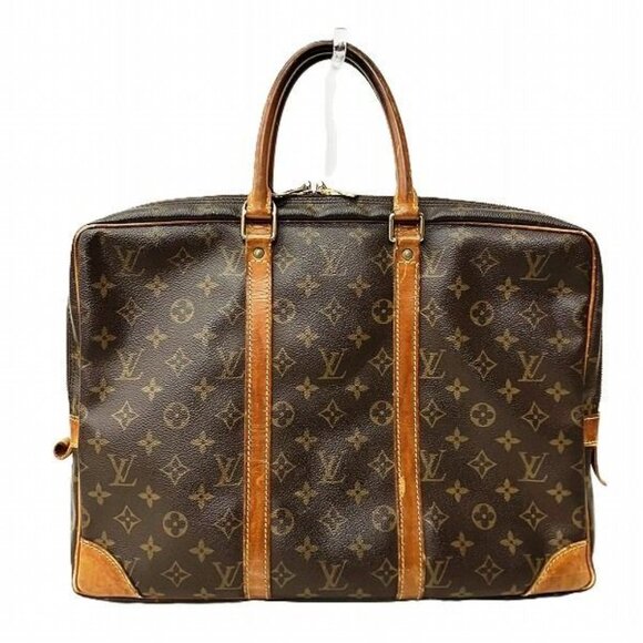 Louis Vuitton Monogram Porte Documents Voyage Bag Handbag - Picture 2 of 9